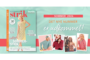 Ny udgivelse: Burda Strik – 50 strikkeopskrifter til en luftig sommer