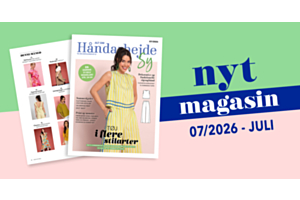 Udgivelse af magasinet Alt om håndarbejde nr. 534: en symfoni af stilarter