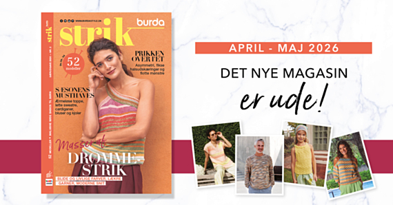 Burda Strik nr. 02/2026 – Lækker sommerstrik