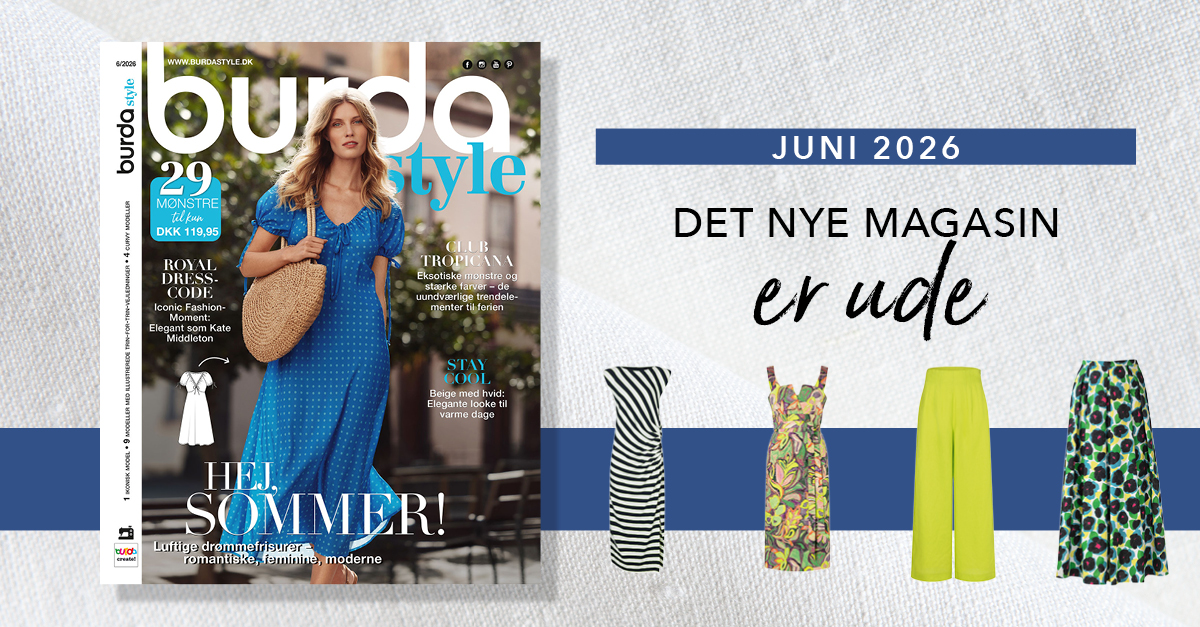«Den smukke sæson», Burda Style juni 2026