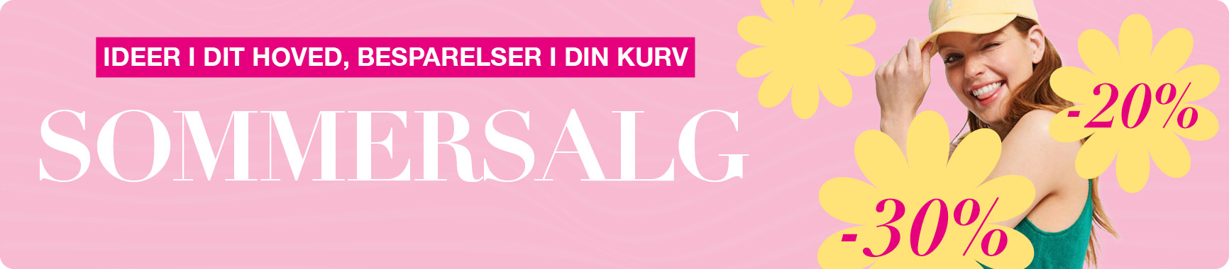 Sale: Ideas in your head, savings in your cart